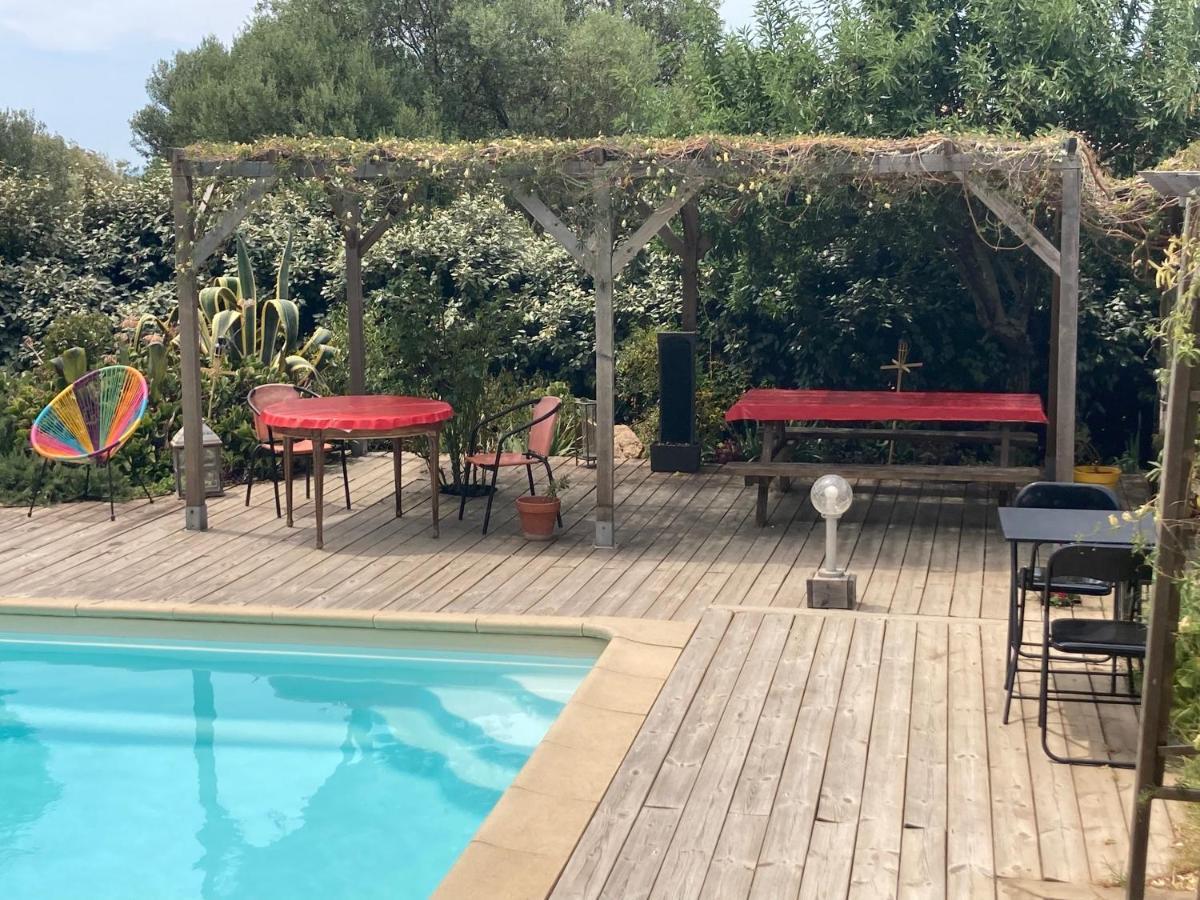 B&B Macchia Verdata Avec Piscine Monacia-d'Aullene Luaran gambar