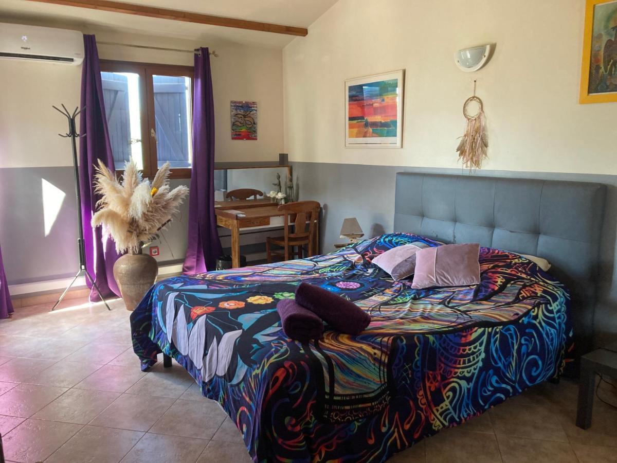 B&B Macchia Verdata Avec Piscine Monacia-d'Aullene Luaran gambar