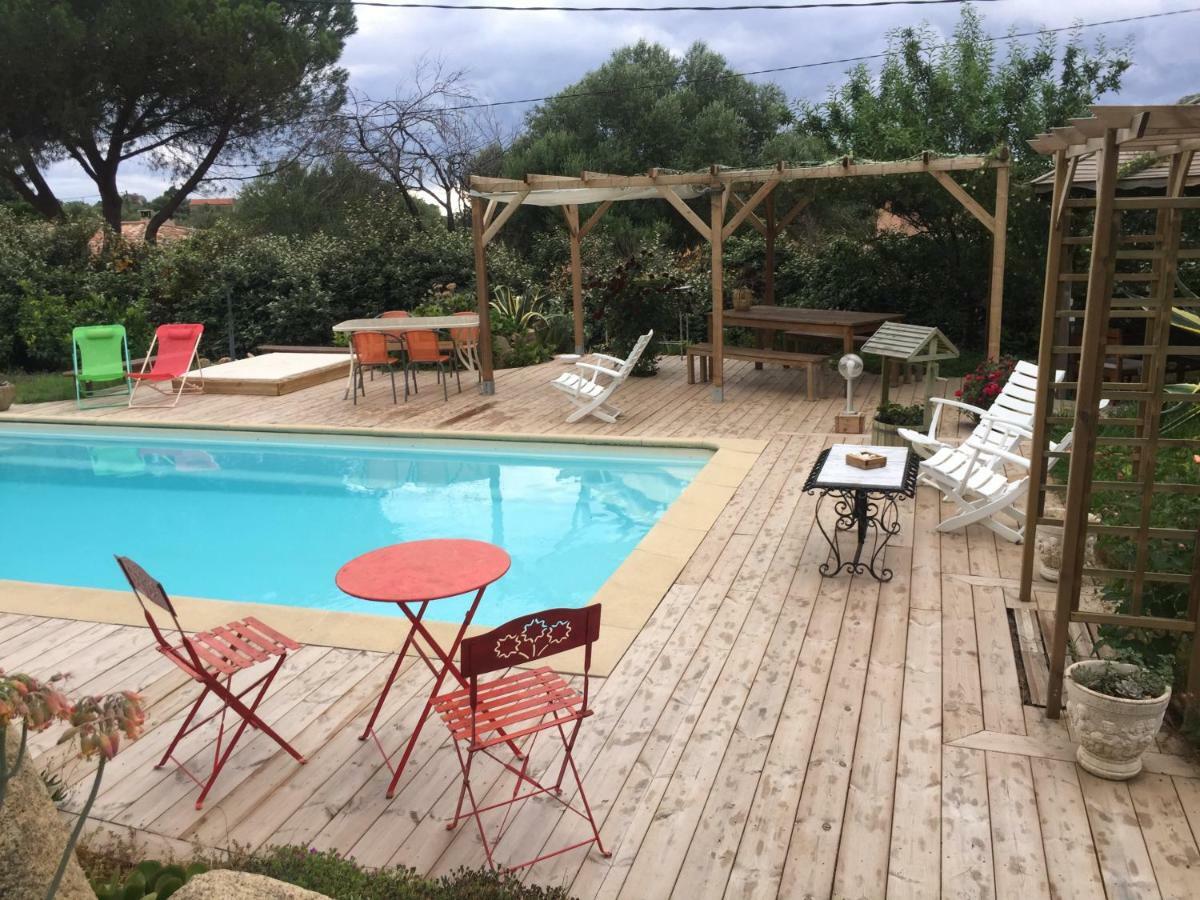 B&B Macchia Verdata Avec Piscine Monacia-d'Aullene Luaran gambar