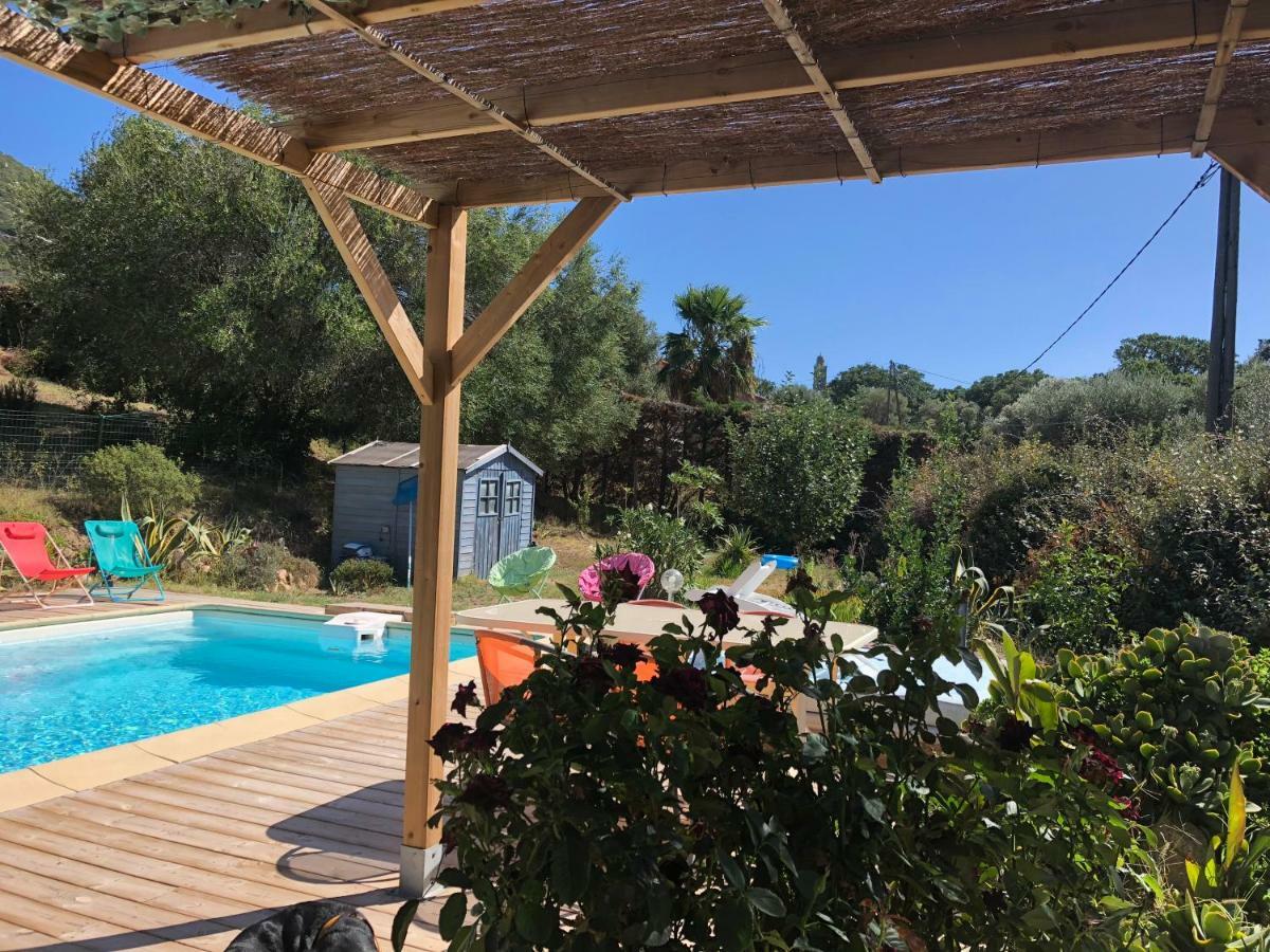 B&B Macchia Verdata Avec Piscine Monacia-d'Aullene Luaran gambar